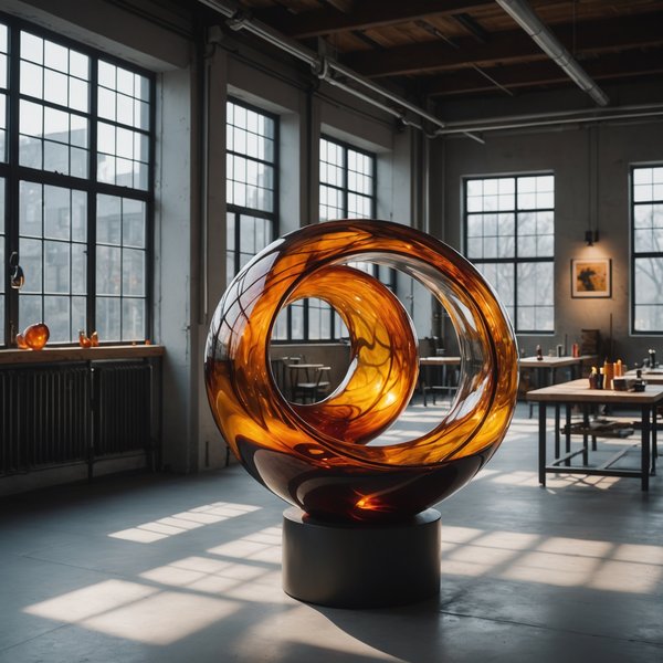 Comment les techniques de l'art du verre soufflé peuvent-elles être intégrées dans des projets de design contemporain ?