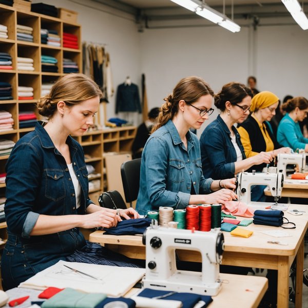 Comment organiser des ateliers de couture pour promouvoir la mode durable?